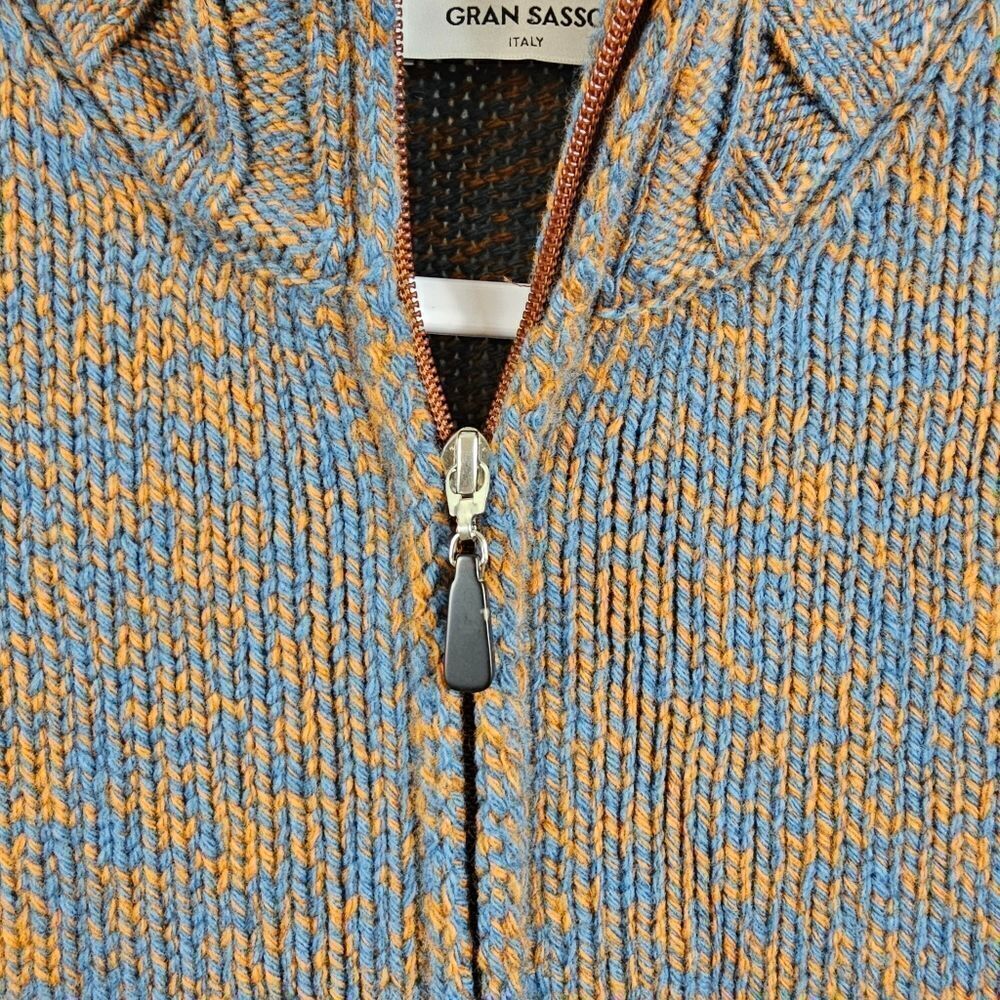 NWT Gran Sasso Giubbino Cardigan Jacket - Size 44 - Picture 6 of 15